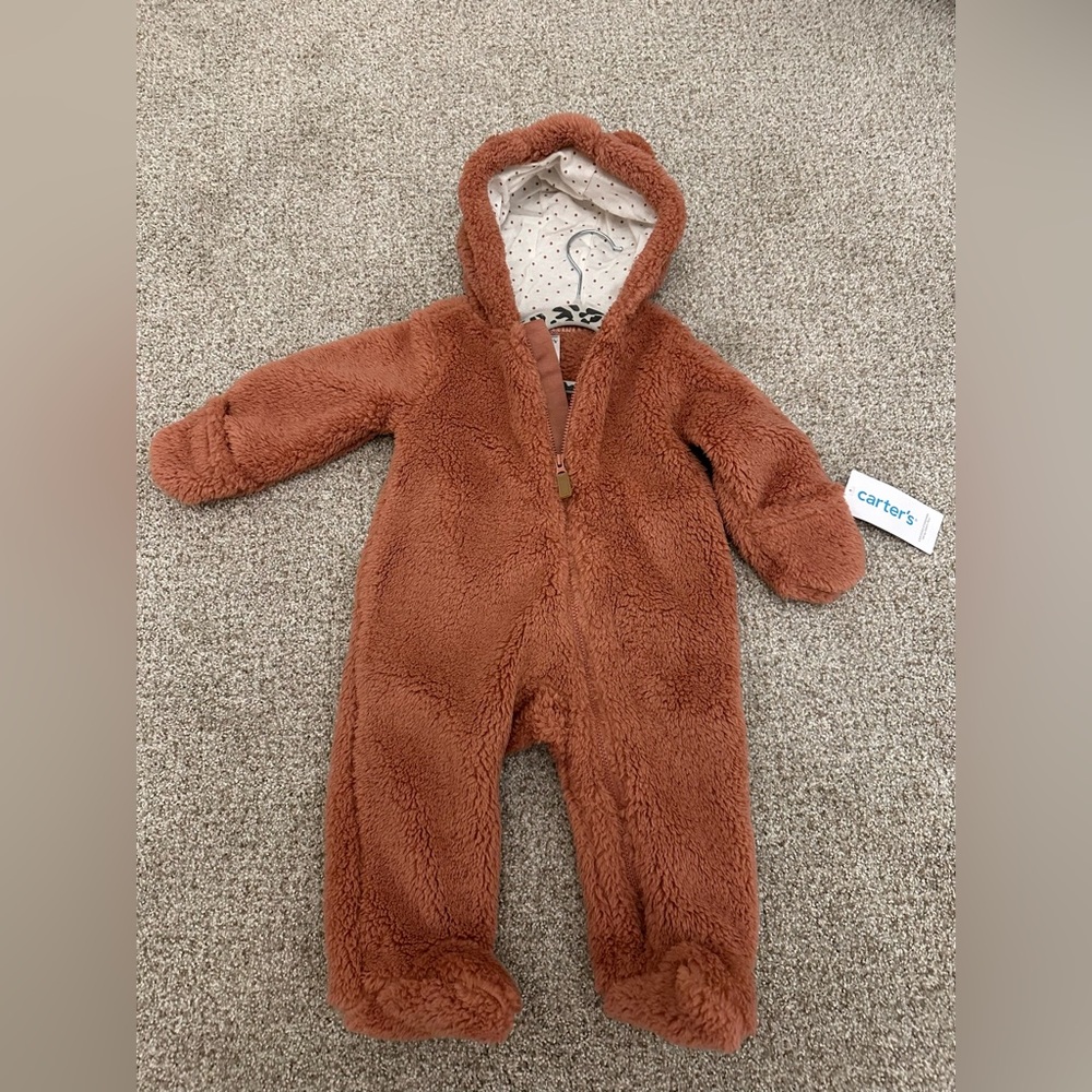 Carters Baby Girl Bunting Snowsuit